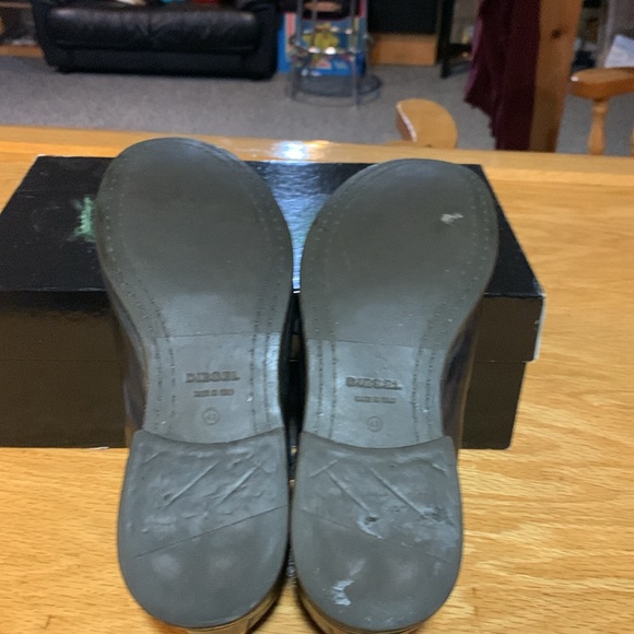 Men’s Diesel Black Double Monk Shoes SZ 9.5 (43). Beautiful and Comfortable!! - Picture 8 of 9